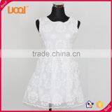 New Fashion Sleeveless Women Fashion Lace Dress Girls' Dress thumbnail-3