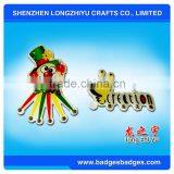 Cheap LED Flashing Light Badge Custom Design Printing Epoxy Led Badges thumbnail-6