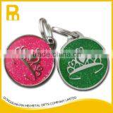 With Unique qr Code id Number Glitter Pet Tag thumbnail-1