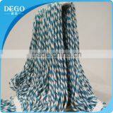 Candy Striped Laundrable Tufted Dust Mop Wet Mop Head thumbnail-3