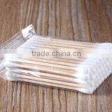 50pcs Double Ends Brich Wood Stick Cutton Disposable Beauty Clean Makeup Swabs thumbnail-5