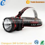 Best Selling China Cheap Plastic LED Flashlight Headlamp of Dry Battery