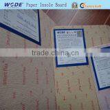 Paper Stick Board,paper Insole Board,insole Paper Sheet