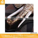 Elephants Head Resin Wall Animal Head Sculpture thumbnail-4