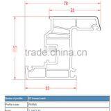 China Plastic Profile for Impact Resistant Windows Prices thumbnail-2