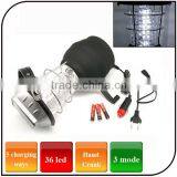 32 Led Powered by Hand Crank AAA Battery Solar Pannel Emergency Led Solar Camping Lantern Lamp