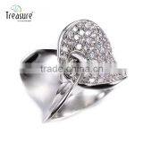 Engagement Jewelry Rings Jewelry Gold Fashion Ring 925 Silver Ring Europe and America Style Fashion Jewelry Quality Choice thumbnail-1