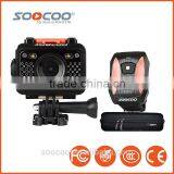 SOOCOO S60 WIFI Waterproof Action Camera With Remote Control Full HD 170 Degree Wide-angle Lens