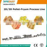 Snack Food Production Line/China Made Quality 2D Snack Food Extruding Machine