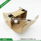 Hot Selling DIY 3D Google Cardboard box With NFC ,Custom Logo Print Google cardboard 3D vr glasses for promotional gifts
