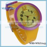 Lovely watches free samples wholesale with colorful band made in Shenzhen