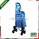Pooyo A3S 6 Wheel 600D Shopping Trolley Bag thumbnail-2