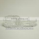 Glass Powder Case / Jewelry Box