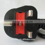 UK British Standard 3 Prong Power Cord BS Power Cord Plug for Home Appliances thumbnail-2
