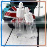 10ml 15ml Round Plastic Bottle With Childproof Cap and Glass Pipette Dropper Bottle High Quality for Eliquid Ejuice thumbnail-1
