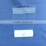 Elegant and High Quality Acrylic Tabletop Menu Display Stand thumbnail-1