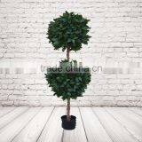 Artificial Bell Topped Bay Topiary Tree thumbnail-6