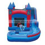 Large Inflatable Pool Slide With Climbing Wall for Sale thumbnail-3