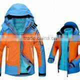 Ladies 3-in-1 Waterproof Windproof ,breathable Outdoor Jacket