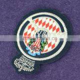 Wholesale Cheap Custom High Density Damask Woven Patch thumbnail-1