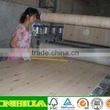 pine wood grain paper overlay plywood/mdf