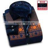 Men Dress Shirts Cotton Fabric Casual Shirt Fabric Made in China thumbnail-1
