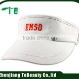 White Tennis Visor Cap thumbnail-2