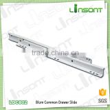 China supplier Blum type painting roller slide rails track cabinet fittings drawer slides