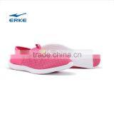 ERKE Summer Womens Cream Color Casual Shoes Breathable Beach Aquatic Shoes for Girls Full Mesh Flexible Loafers Couple Syle thumbnail-5