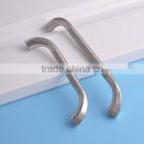 Simple Rural Style Brushed Nickel Zinc Alloy Furniture Hardware Cabinet Handles and Knobs thumbnail-2