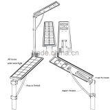 Project Applications Solar Parking Lot Lights 20w 30w 40w 50w 60w 80w With IES thumbnail-3