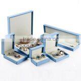 Wholesale Display Gift Jewelry Boxes , Custom Packaging Luxury Pu Leather Jewelry Box thumbnail-1