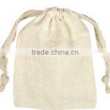 Natural Drawstring Cotton Bag With Custom Logo thumbnail-6