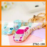 2014 Fashion Drip Rhinestone Mini Car Keychain ZTKC-190 thumbnail-1