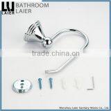 Grooming Bathroom Designs Zinc Alloy Chrome Finishing Bathroom Sanitary Items Wall Mounted Toilet Paper Holder thumbnail-5