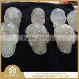High Quality Clear Quartz Crystal Human Skull Carving Factory Outlet thumbnail-1