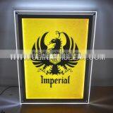 Display Led Light Panel Crystal Menu Sign Board Round Shape Light Sign thumbnail-6