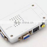Computer Laptop PC VGA To Video Universal PC VGA to TV AV RCA Signal Adapter Converter Video Switch Box Supports NTSC PAL System thumbnail-2