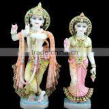 Religious Marble Radha Krishna Statue