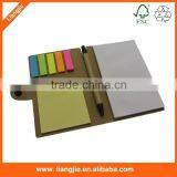 Recycler Combined Sticky Note Pad With Soft Cover,Cheap Promotional Self-adhesive thumbnail-4