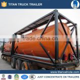 ISO 40ft fuel crude oil Tank Container price