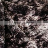 100% polyester soft velour fabric for apparel or blanket