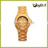 2016 Popular Bamboo Wood Wrist Watch /wristwatch With Logo Engraved thumbnail-4