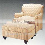 Single Seater Fabric Home Sofa Chairs