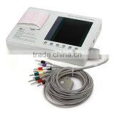 China Supplier of Portable Electric Three/six/twelve Channels Ecg Machine Electrocardiograph 3 Channels thumbnail-4
