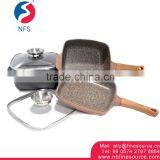 Hot Selling Multifunction Double Pot Set Non-stick Cookware Set Frying Pan thumbnail-1