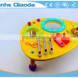 Wooden Musical Toys Percussion Instruments Two Drum Table Xylophone Drum Symbol Noisy /educational Wooden Toy/ thumbnail-1