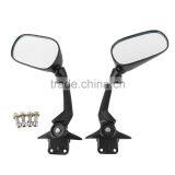 Black 10mm Rear View Side Mirror For Yamaha T-MAX 530 2012-2014 2013 Motorbike