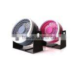 LED Promotional USB Mini Camping Battery Fan thumbnail-1