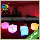 Romantic LED Beach Chair LED Furniture Small Seat LED Cube Stool thumbnail-4